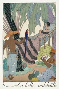 La bellezza oziosa da Georges Barbier