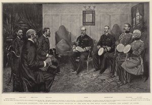 Un incontro memorabile, i generali boeri ricevuti dal re sullo yacht reale Victoria e Albert a Cowes