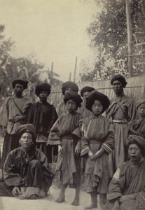 Birmania: Un gruppo di uomini e donne Lihsaw da Georges Bertin Scott