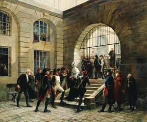 Maria Antonietta lascia la Conciergerie, 16 ottobre 1793, 1885