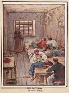 Nella Cheka; da Histoire des Soviets, pub. 1922 da Georges Carrey