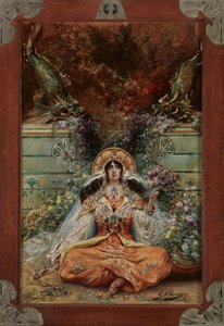 Sarah Bernhardt nel ruolo di Izeyl da Georges Clairin