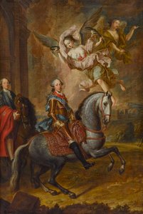 Massimiliano III Giuseppe, Elettore di Baviera, a cavallo da Georges Desmarées