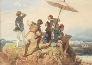 Pittori en plein air