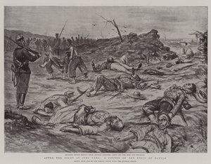 Dopo la battaglia di Ping Yang, un angolo del campo di battaglia da Georges Ferdinand Bigot