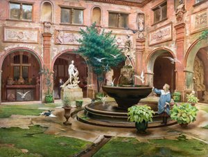 Il Chiostro Piccolo degli Agostiniani