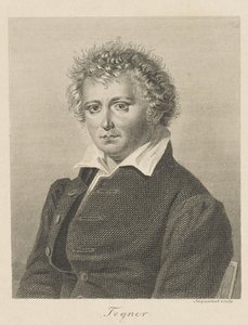 Ritratto di Esaias Tegnér 1782-1846, c. 1830 da Georges François Louis Jaquemot