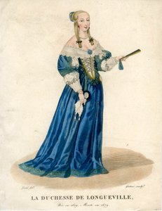 Anna Genevieve di Bourbon-Conde, Duchessa di Longueville, Anna di Bretagna, inizio XIX secolo da Georges Jacques Gatine