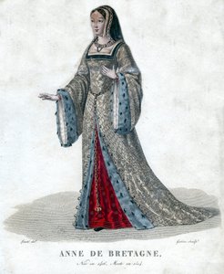 Anna di Bretagna da Georges Jacques Gatine