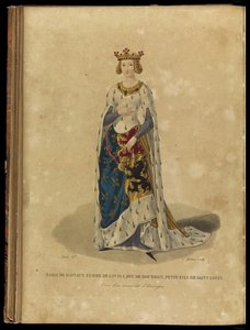 Maria di Avesnes 1280-1354, fine XVIII secolo da Georges Jacques Gatine