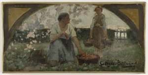 Schizzo per la sala da pranzo dell