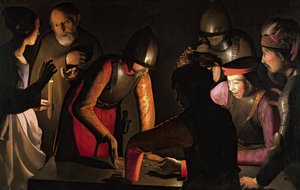 Il rinnegamento di San Pietro, 1650 da Georges La Tour de