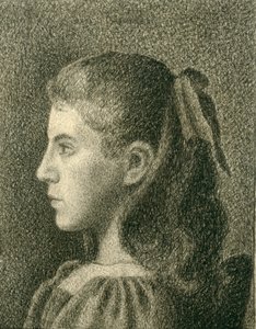 Ritratto di Berthe Serruys da Georges Lemmen