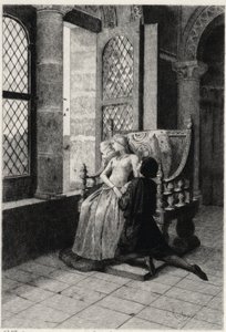 Illustrazione di Georges Antoine Rochegrosse (1859-1938) per 
