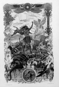 Illustrazione di Georges Antoine Rochegrosse (1859-1938) per il romanzo 