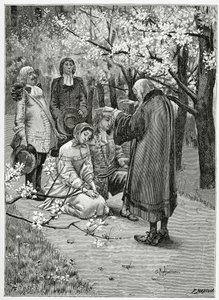 Matrimonio di Ethel e Ordener - illustrazione da Han d