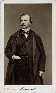 Ritratto del compositore Auguste Mermet 1810-1889 da Georges Mathurin Legé