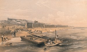 Fortezza di Yenikale guardando verso il Mar d