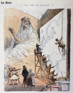 Europa. Disegno di Georges Meunier (1869-1942). In "Le Rire Rouge" da Georges Meunier