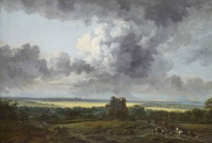 Francese: Paysage, environs de Chartres da Georges Michel