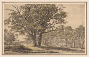 Paesaggio, prima metà del 1800