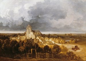 Veduta di Meaux da Georges Michel
