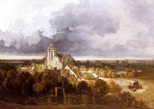 Veduta di Meaux da Georges Michel