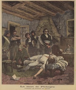 La morte di Pichegru da Georges Moreau de Tours