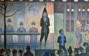 Spettacolo del circo da Georges Pierre Seurat