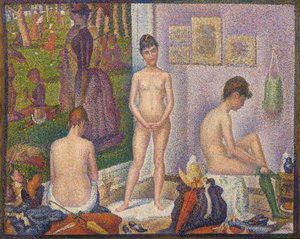 Les Poseuses, Ensemble (Versione ridotta) da Georges Pierre Seurat