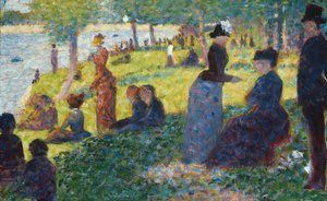 Bozzetto a olio per La Grande Jatte, 1884