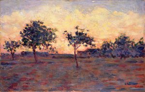 Tramonto da Georges Pierre Seurat