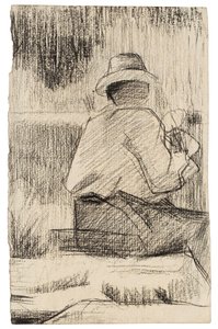 Il pittore e la sua tavolozza da Georges Pierre Seurat