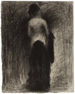 La passeggiata, c.1882 da Georges Pierre Seurat