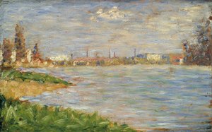 Le rive del fiume, c.1883