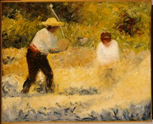 Il mucchio di pietre da Georges Pierre Seurat