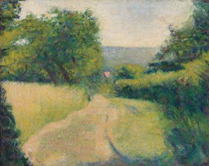 Il sentiero affondato da Georges Pierre Seurat