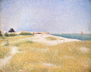 Vista di Fort Samson, 1885 da Georges Pierre Seurat
