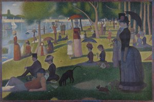 Una domenica sulla Grande Jatte -- 1884 da Georges Seurat
