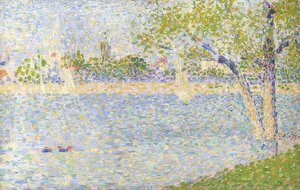 La Senna vista dalla Grande Jatte da Georges Seurat