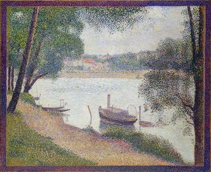 Tempo grigio, Grande Jatte da Georges Seurat
