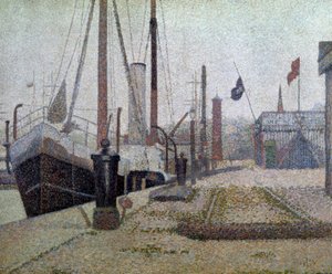 La Maria, Honfleur da Georges Seurat