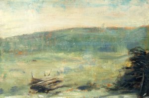 Paesaggio a Saint-Ouen da Georges Seurat