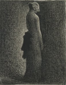 La cravatta nera da Georges Seurat