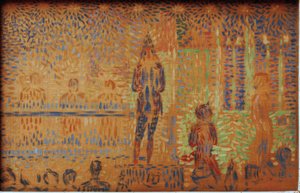 Parata del circo da Georges Seurat