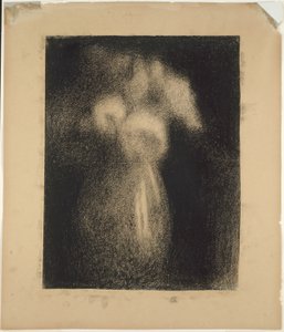Rose in un vaso da Georges Seurat