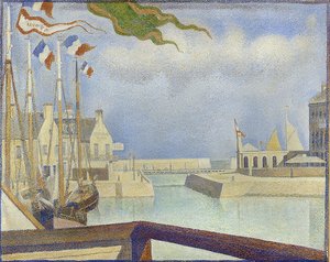 Domenica a Port-en-Bessin. 1888 da Georges Seurat