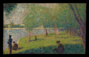 Studio per "Una domenica alla Grande Jatte" da Georges Seurat