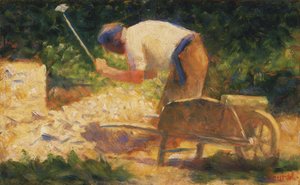 Lo Spaccapietre da Georges Seurat