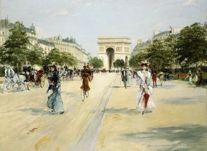 Viale del Bois de Boulogne da Georges Stein